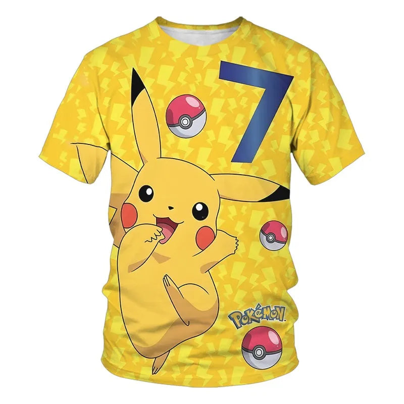 "Catch 'Em All: Kids Pokémon Adventure Tees"⚡️