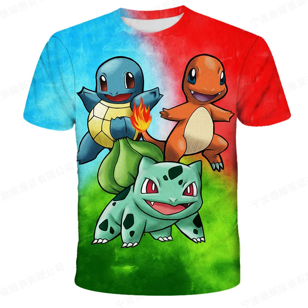 "Catch 'Em All: Kids Pokémon Adventure Tees"⚡️