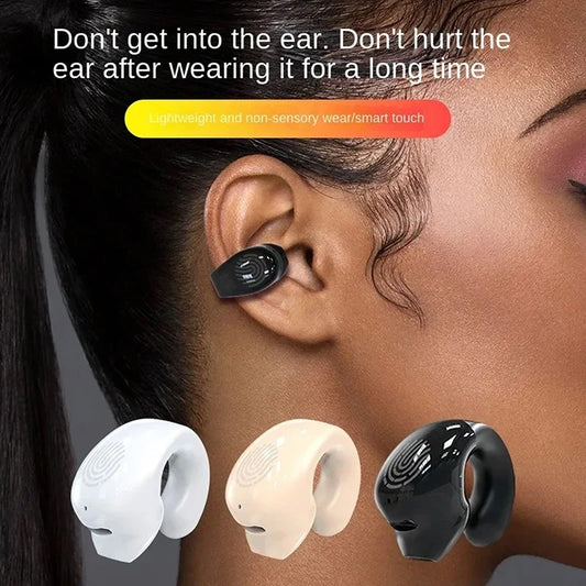 Wireless Headphones Bluetooth 5.3 Earphones With Mic Single In-Ear Sports Waterproof TWS Earbuds Bluetooth Handsfree Headset