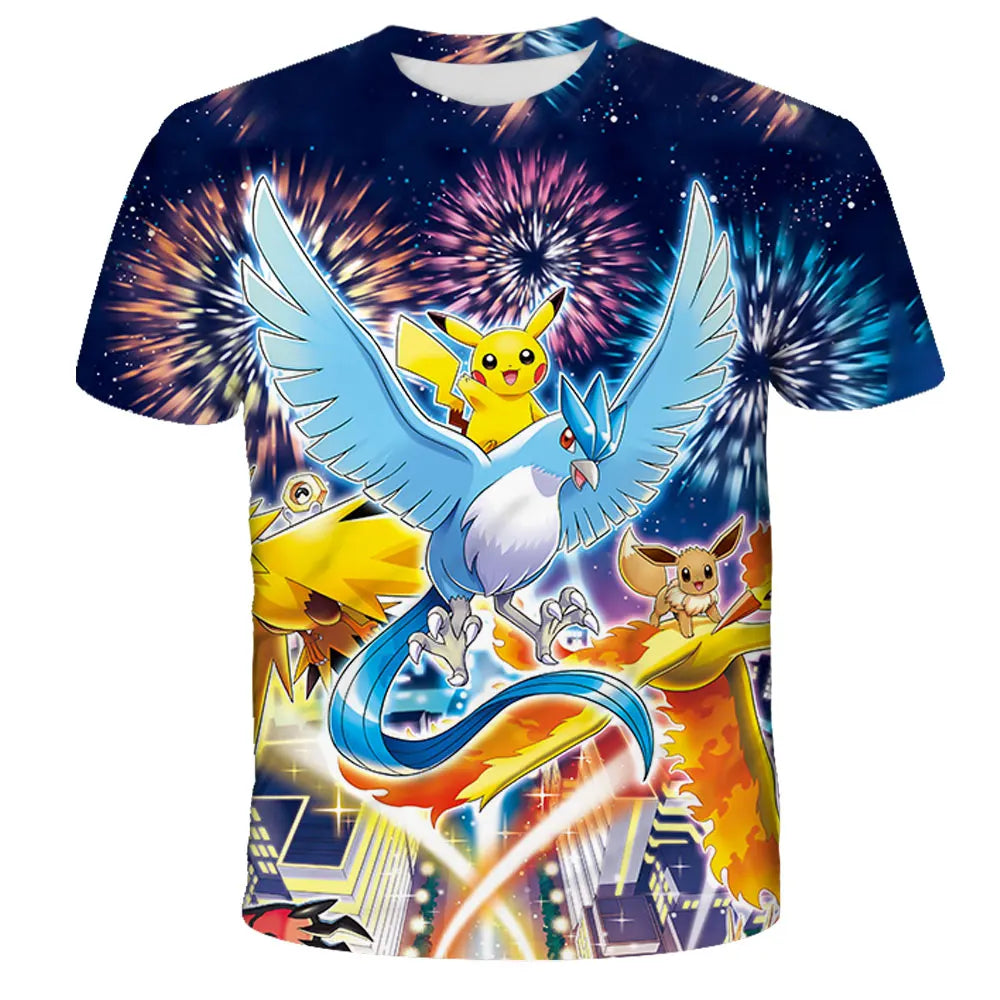 "Catch 'Em All: Kids Pokémon Adventure Tees"⚡️