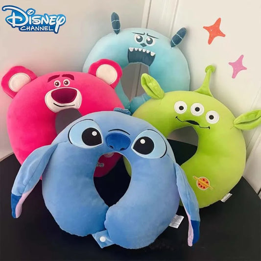 Disney Stitch U-shaped Neck Pillow Cartoon Alien Office Nap Pillow