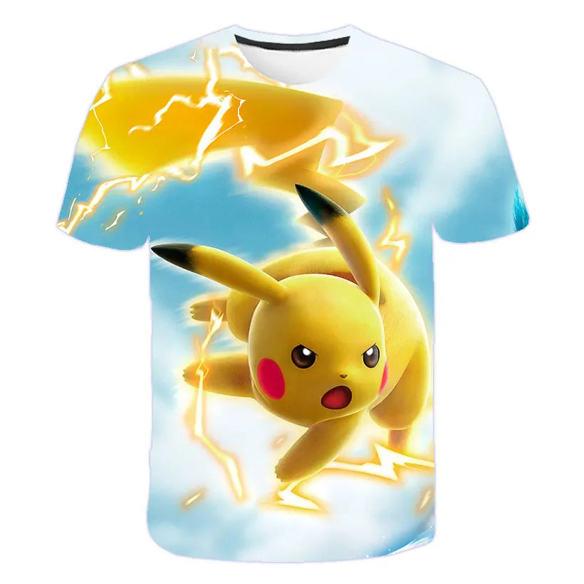 "Catch 'Em All: Kids Pokémon Adventure Tees"⚡️