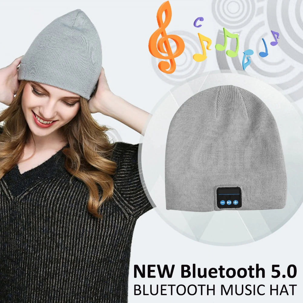 Bluetooth Wireless Beanie Headset 🔥🎵