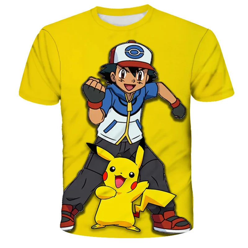 "Catch 'Em All: Kids Pokémon Adventure Tees"⚡️