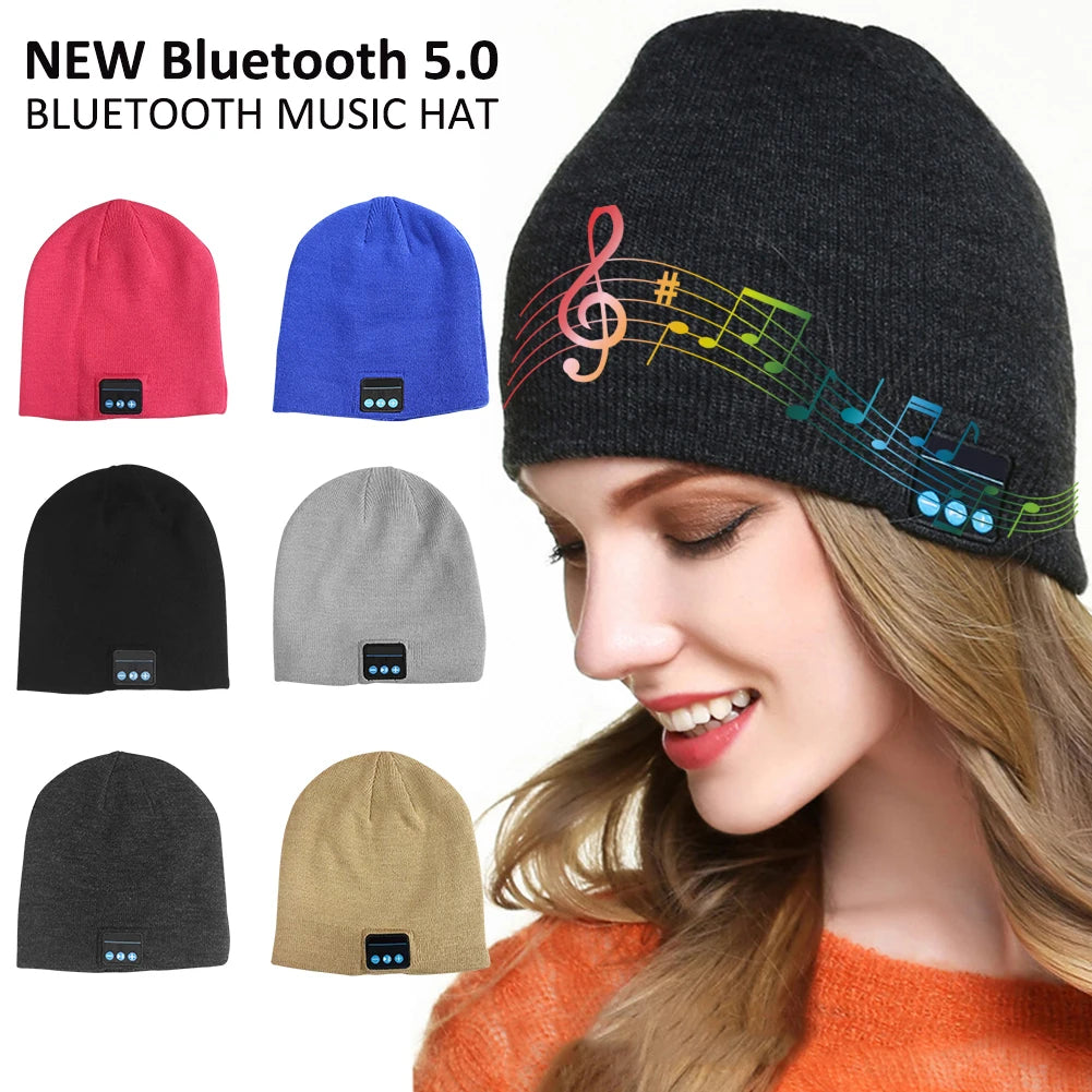 Bluetooth Wireless Beanie Headset 🔥🎵