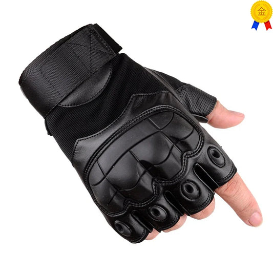 Motorcycle Fingerless Gloves ⚡️