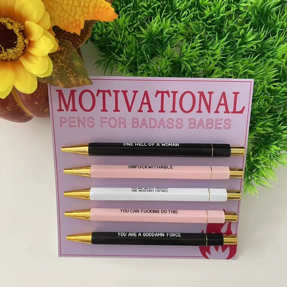 Funny & Motivational Pens 🖊️