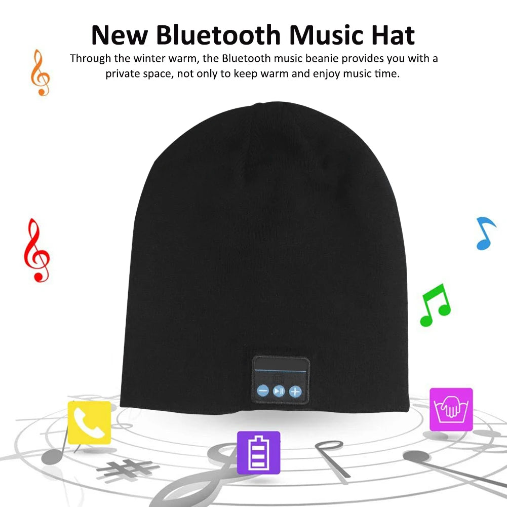 Bluetooth Wireless Beanie Headset 🔥🎵