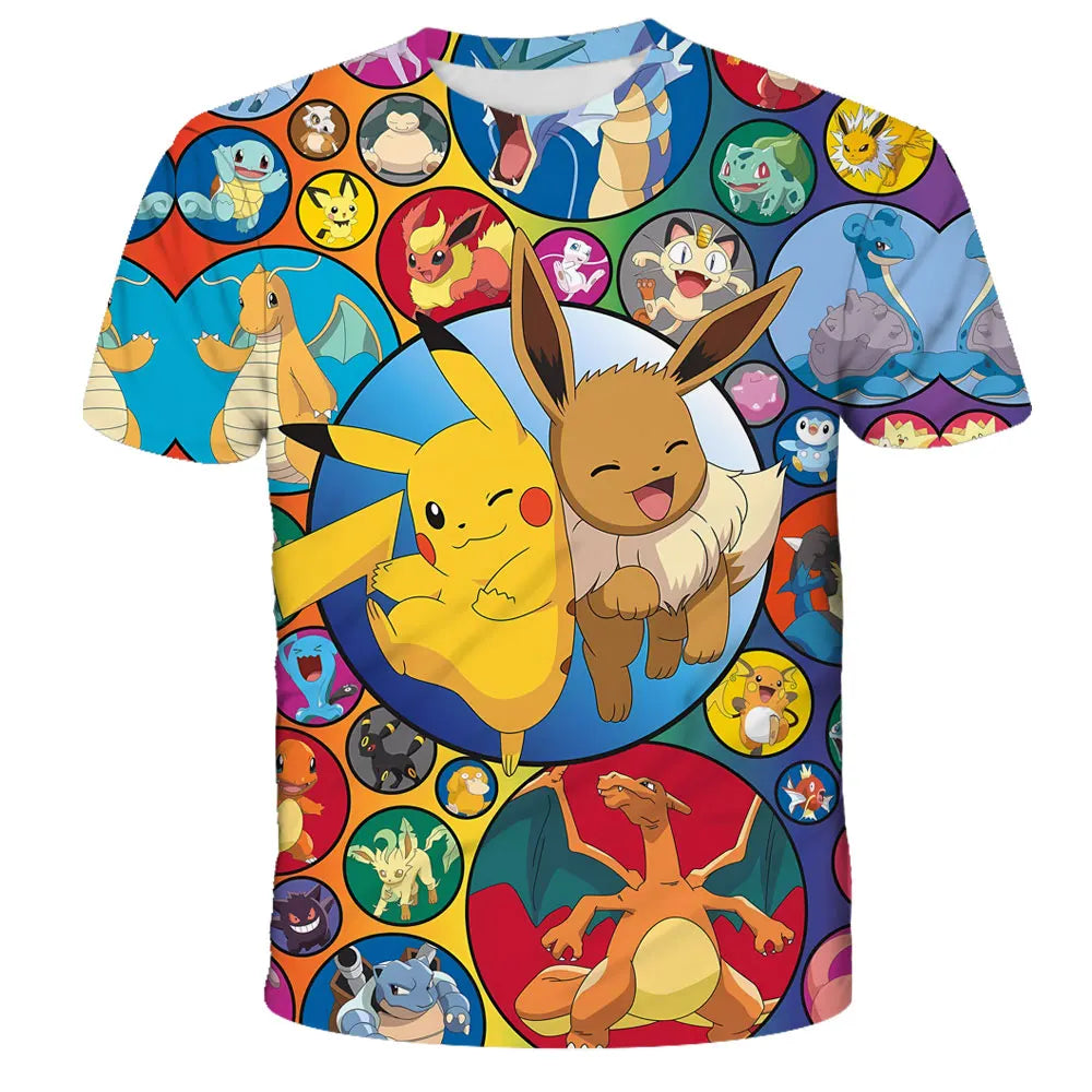 "Catch 'Em All: Kids Pokémon Adventure Tees"⚡️