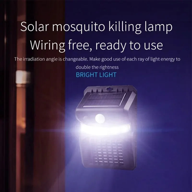 Outdoor Solar Light And Mosquitos Killer 🦟⚡️